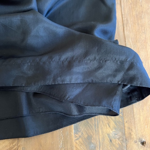 Eileen Fisher 100% Silk Satin Sparkly Silky Beaded Scoop Neck Glitzy Glam Tank - Picture 4 of 11